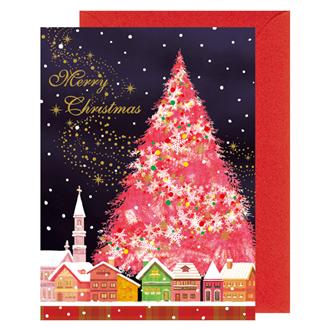洋風クリスマスカード