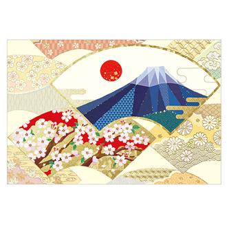 和風クリスマスカード　Ｃ０７－００４０