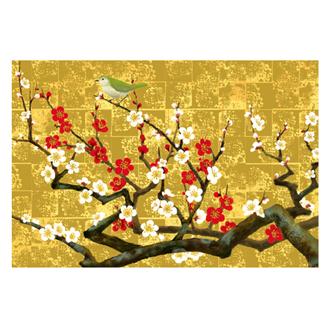 和風クリスマスカード　Ｃ０７－０００４