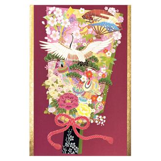 和風クリスマスカード　Ｃ０７－０００７