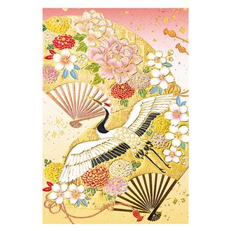 和風クリスマスカード　Ｃ０７－００２９