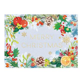 洋風クリスマスカード　Ｃ０８－０００９