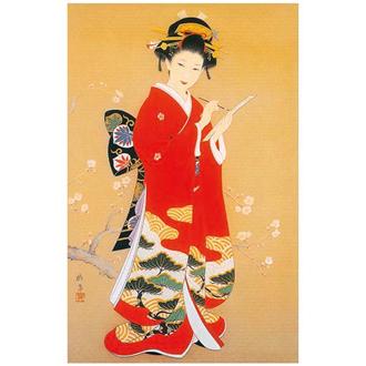 和風クリスマスカード