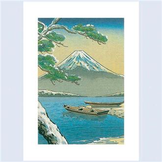 和風クリスマスカード