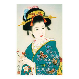 和風クリスマスカード　Ｆ２３－０４