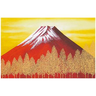 和風クリスマスカード　Ｆ２５－９１０