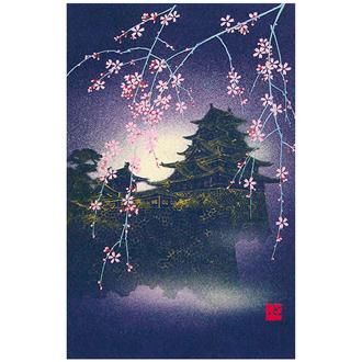 和風クリスマスカード　Ｆ２０－６３８