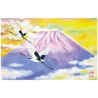 和風クリスマスカード　Ｆ２０－６４８