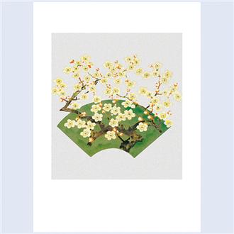 和風クリスマスカード　Ｆ３５－６９