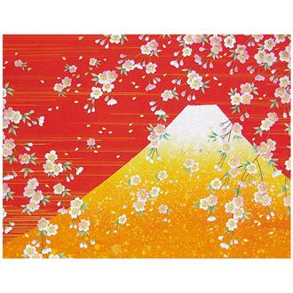 和風クリスマスカード　Ｆ２５－９０６