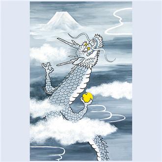 和風クリスマスカード　Ｆ２０－６６９　干支