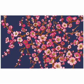 和風クリスマスカード　梅　Ｆ２５－９５６