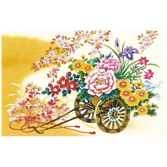 和風クリスマスカード　日本の美　Ｆ２０－６８７