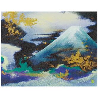 和風クリスマスカード　富士山　Ｆ２５－９６６
