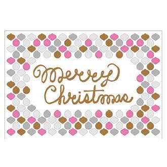 クリスマスタイルカード