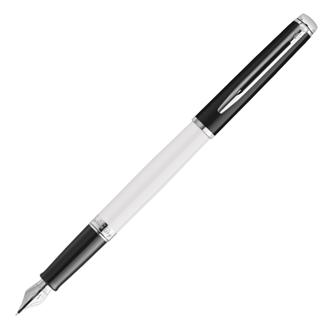 メトロポリタン　エッセンシャル　ブラックホワイトＣＴ　万年筆　Ｆ（細字）