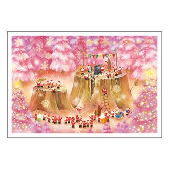 ミニサンタカード　Ｓ－４１３