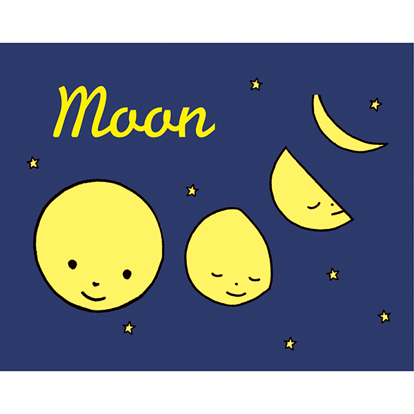 2026 月の満ち欠け（西暦／旧暦対応） 壁掛けカレンダー | 伊東屋