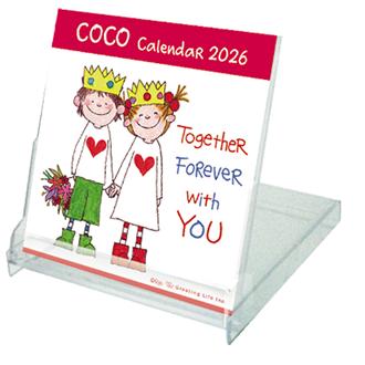 2026 ココちゃん／サカモトリョウ FDカレンダー | 伊東屋