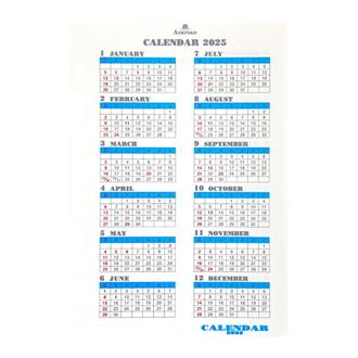 ２５　システム手帳リフィル　カレンダーリフター　Ａ５