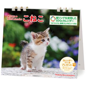 2026 卓上ミニ こねこ