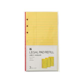 ＬＥＧＡＬ　ＰＡＤ　ＲＥＦＩＬＬ　バイブルサイズ　３冊パック