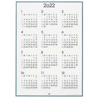 ２０２２ ポスターカレンダー ａ１ 伊東屋オンラインストア