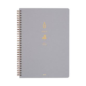 ＲＯＭＥＯ　Ｗリングノート　Ｂ５方眼