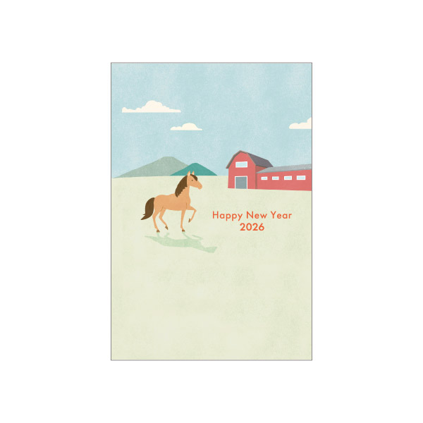 オリジナル私製年賀はがき（5枚入）PS2607 | 伊東屋オンライン