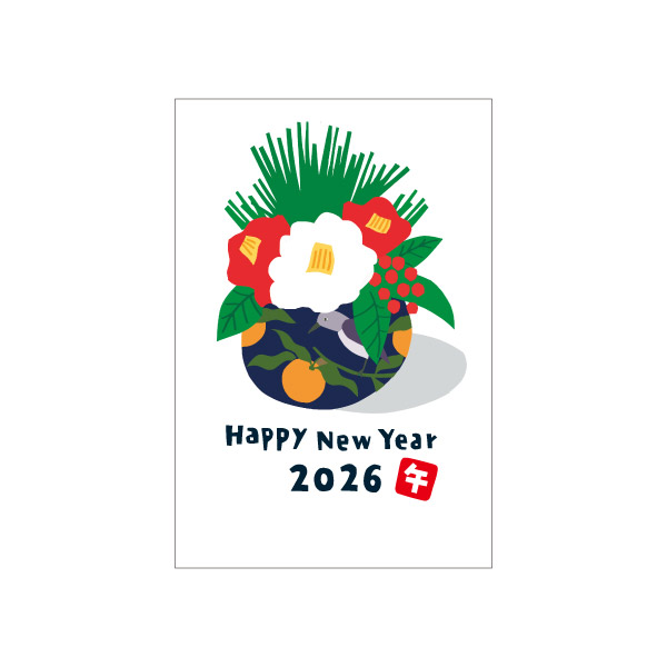 オリジナル私製年賀はがき（5枚入）PS2622 | 伊東屋