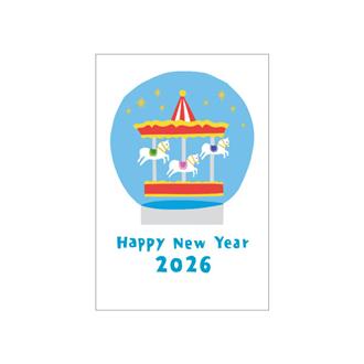 オリジナル私製年賀はがき（５枚入）ＰＳ２６３２