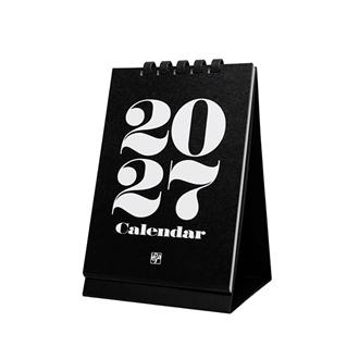２０２７　ブラック　デスクカレンダー