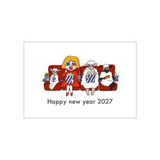 オリジナル私製年賀はがき（５枚入）　ＰＳ２７０３