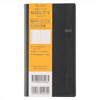 ２６　ＮＯＬＴＹ　エクセルカジュアル１　ブラック