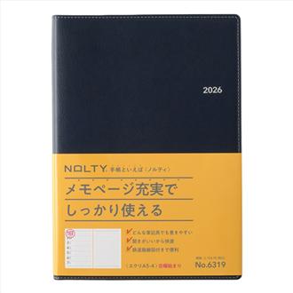 ２６　ＮＯＬＴＹ　エクリＡ５－４　日曜始まり　ダークネイビー