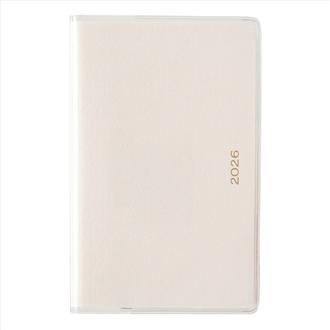 ２６　ペイジェムウィークリーコンパクト－ｉ　メモ　日曜始まり　ホワイト