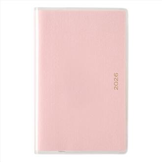 ２６　ペイジェムウィークリーコンパクト－ｉ　レフト　日曜始まり　ピンク