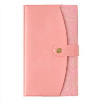 ２６　ペイジェムファミリー×マンスリーポーチたっぷりスリム－ｉ　日曜始まり　シルキーピンク