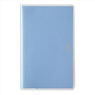 ２６　ペイジェムウィークリーコンパクト－ｉ　方眼メモ　日曜始まり　スカイブルー