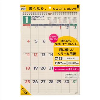 ２０２６　ＮＯＬＴＹカレンダー　壁掛（Ｂ４縦）