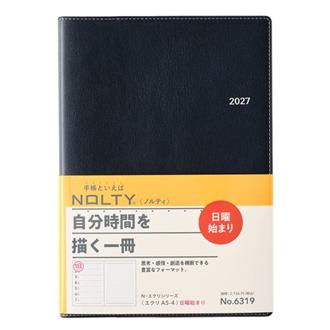 ２７　ＮＯＬＴＹ　エクリＡ５－４　日曜始まり　ダークネイビー