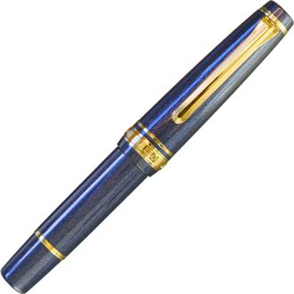 プロフェッショナルギア　スリムミニ金万年筆　ＮＩＧＨＴ　ＢＬＵＥ　中細字