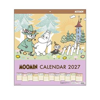 ２０２７　ウォールカレンダースクエア　ムーミン