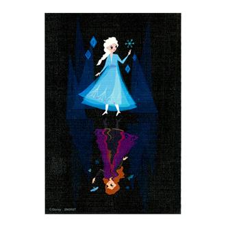 Ｄｉｓｎｅｙ１００　キャンバスポストカード　エルサ＆アナ