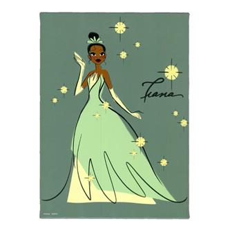 Ｄｉｓｎｅｙ１００　アートパネル　ティアナ