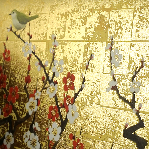 K0971 美品 逸品 可憐 洒落紋 正絹 色無地 クリスマスにも♪ 5604］色無地 美品 一つ紋 蔦 正絹 着物 袷