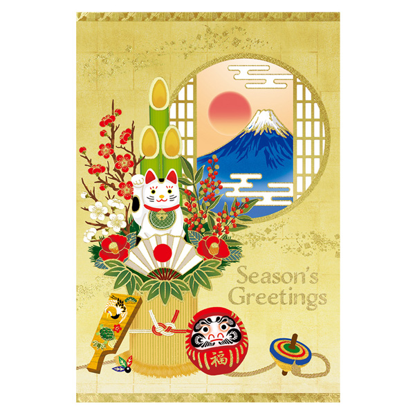 和風クリスマスカード C07－0037 | 伊東屋オンラインストア