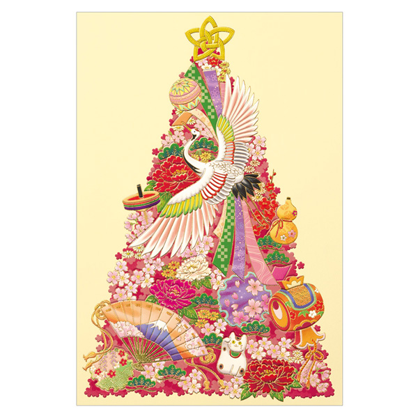 【確認用】クリスマスカード 和風クリスマスカード C07－0042 | 伊東屋オンラインストア