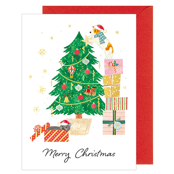 洋風クリスマスカード C08－0008 | 伊東屋オンラインストア