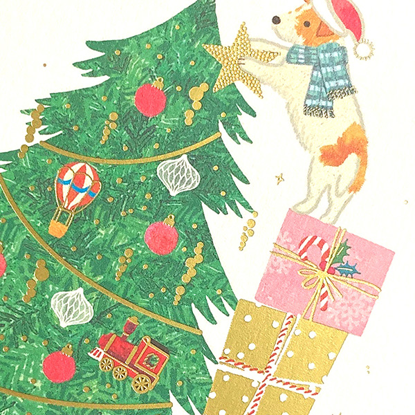 洋風クリスマスカード C08－0008 | 伊東屋オンラインストア